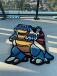 Blastoise Cartoon Fluffy Rug - 3D Hand-Tufted Custom Pokemon Rug 6