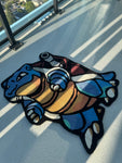 Blastoise Cartoon Fluffy Rug - 3D Hand-Tufted Custom Pokemon Rug 4