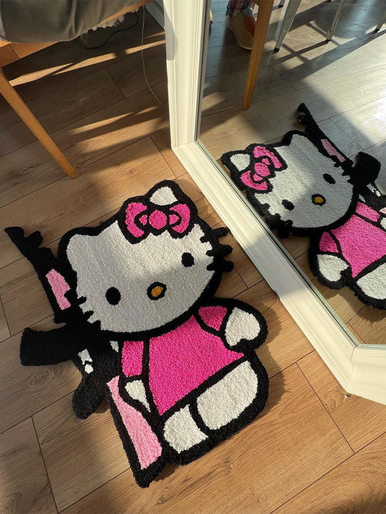 Hello Kitty Tufted Rug