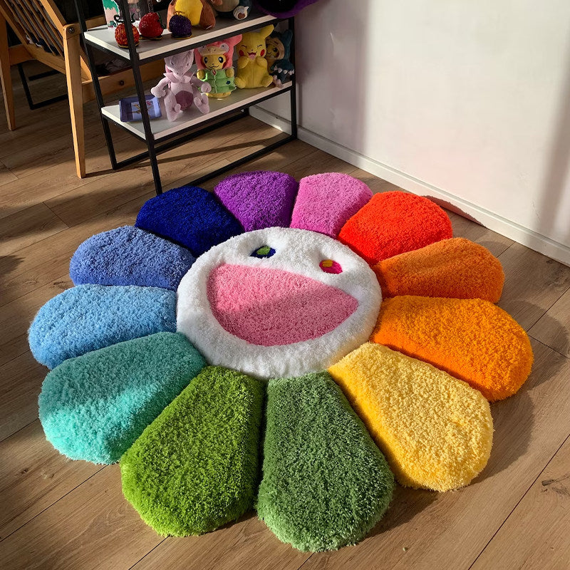 Murakami Flower - 3D Hand Tufted Rug
