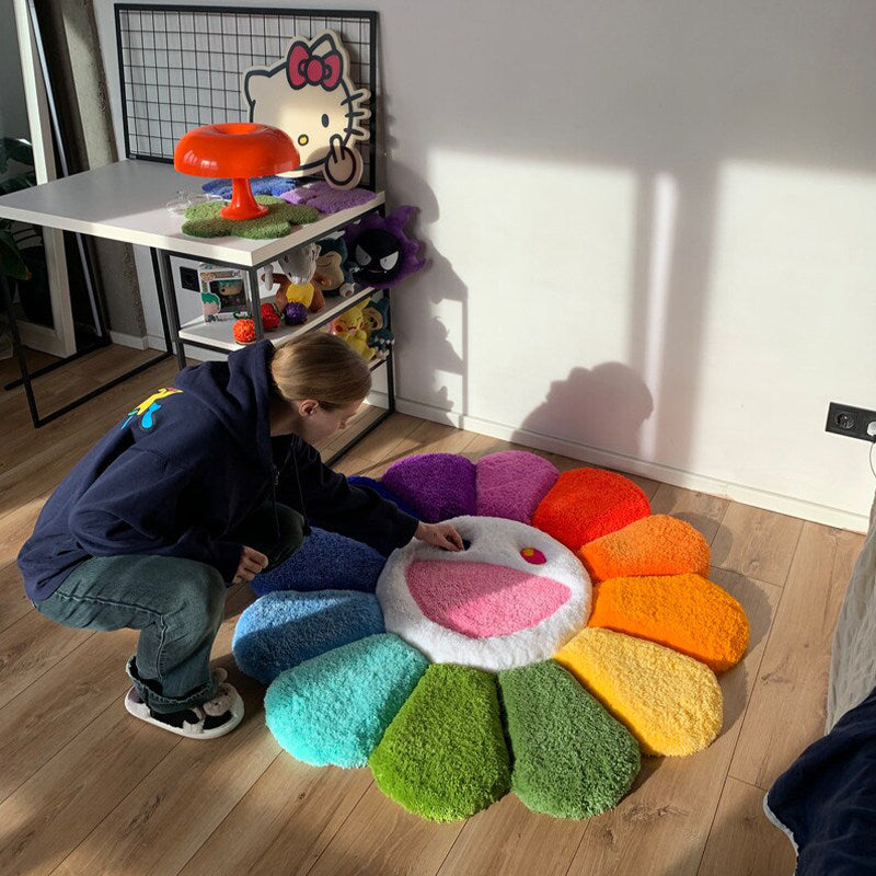 Murakami Flower Tufted Rug