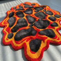Floor is Lava Rug - 3D Hand Tufted Rug 2