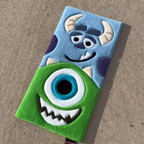 Mike & Sully Monsters Inc. Tufted Rug
