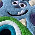 Mike & Sully Monsters Inc. Tufted Rug