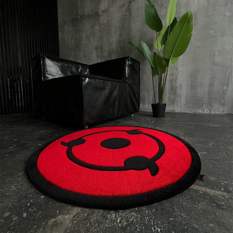 Naruto : Sharingan Round Tufted Rug