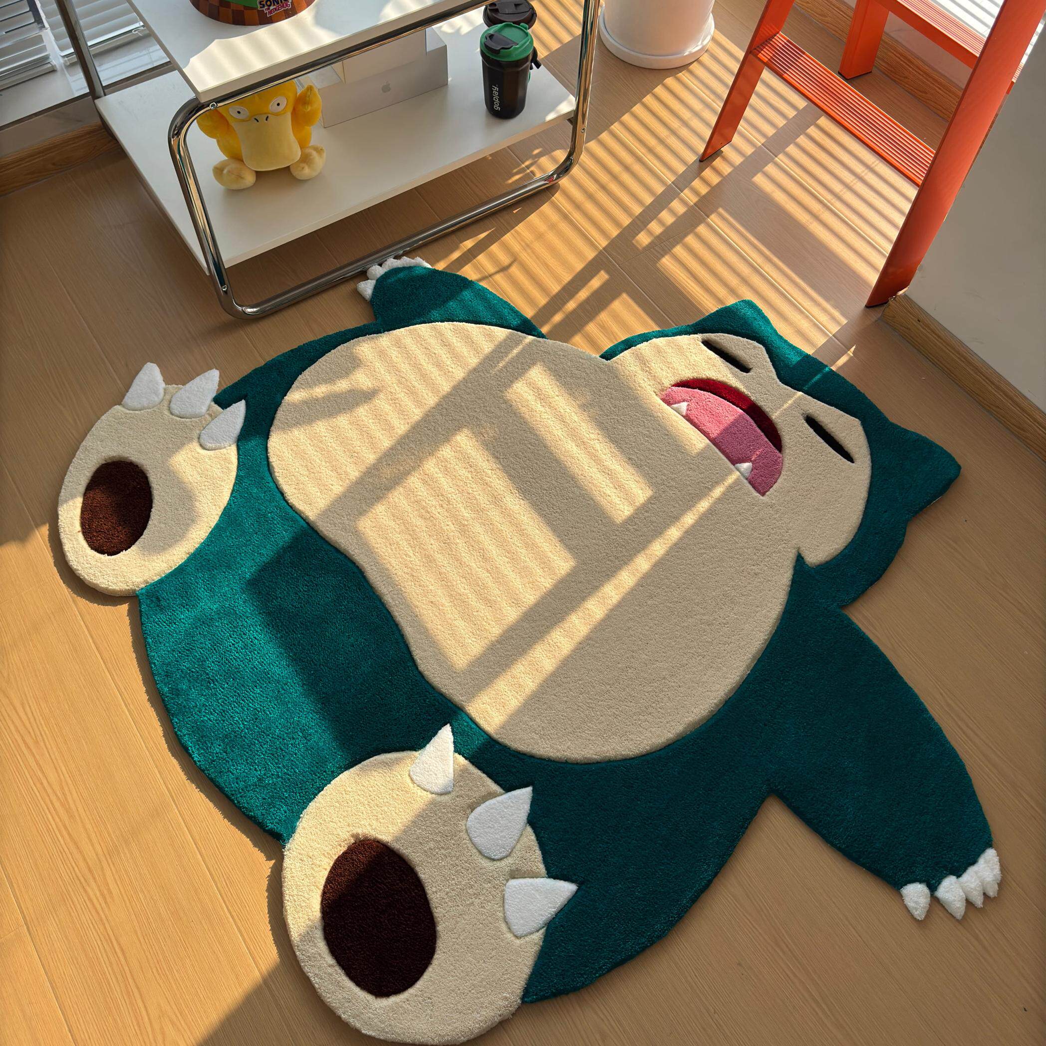 Cartoon Snorlax Tufted Rug